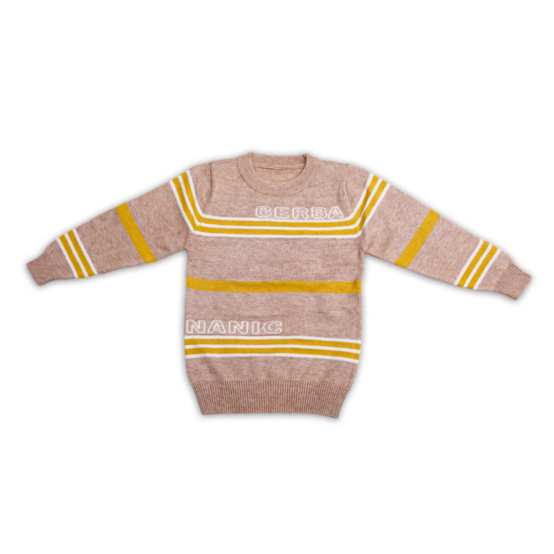 G00029┃BOYS IMPORTED  STYLISH RABBIT WOOL JERSEY