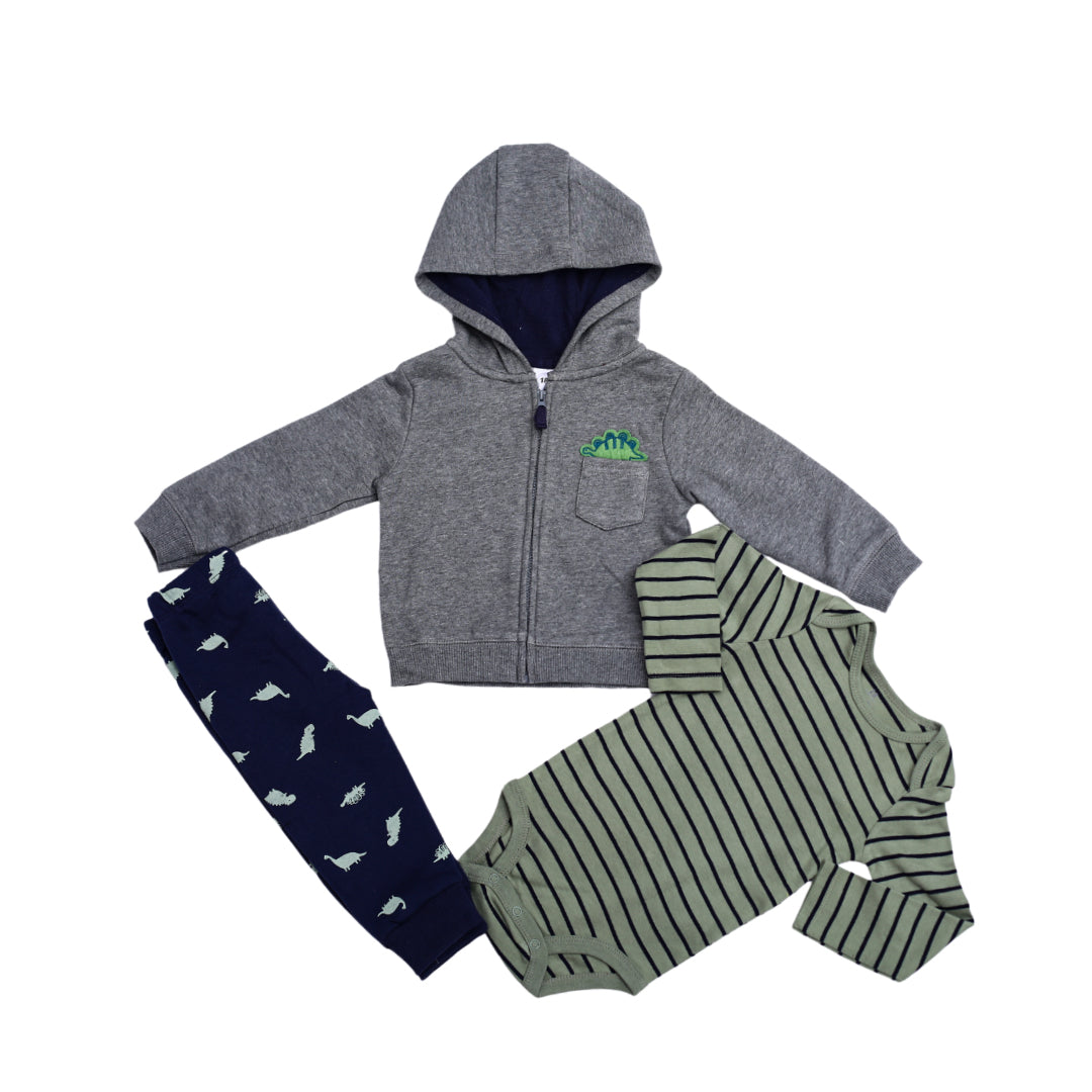 G00001┃BABY BOY IMPORTED  3 Pcs SUIT