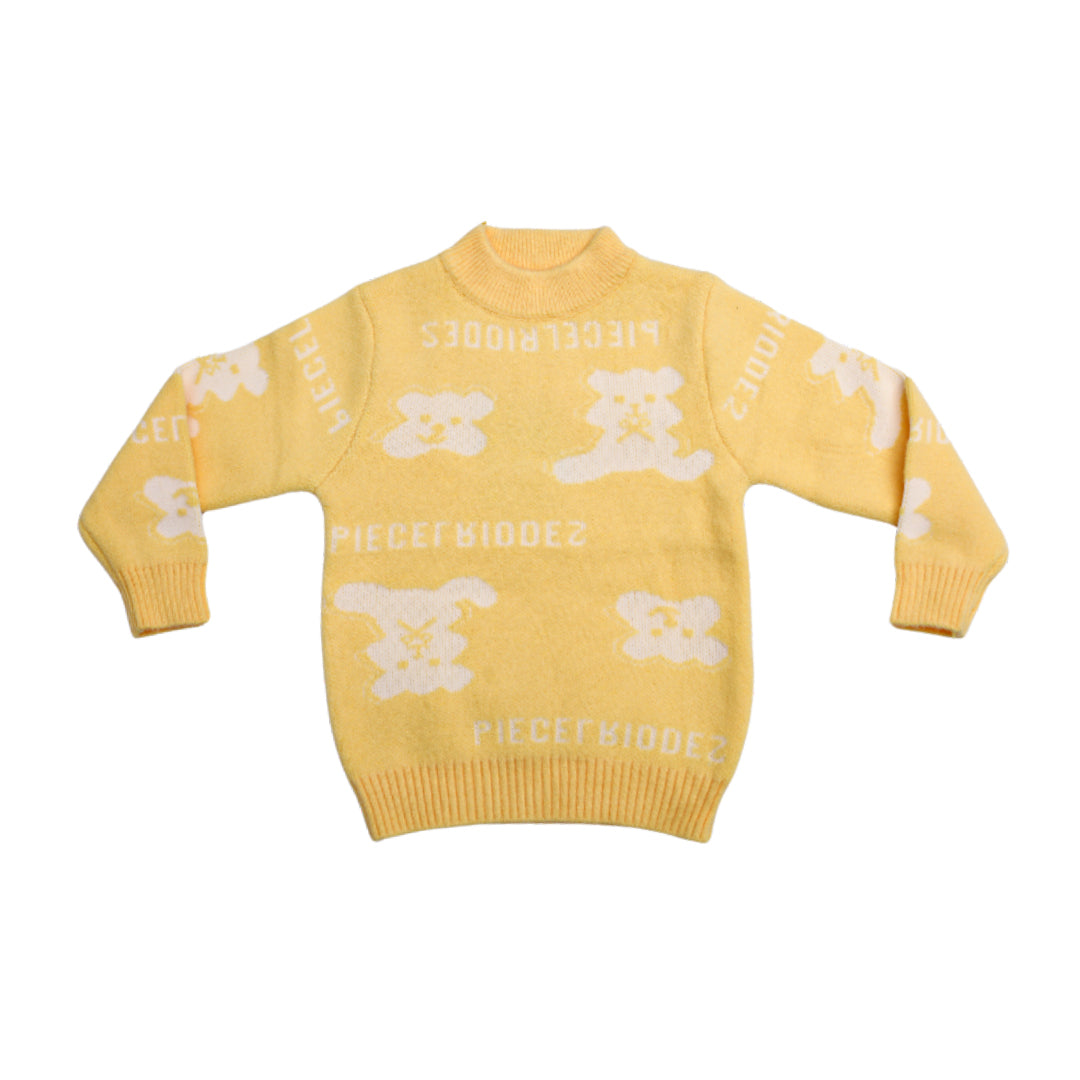 G00034┃BOYS IMPORTED  STYLISH RABBIT WOOL JERSEY