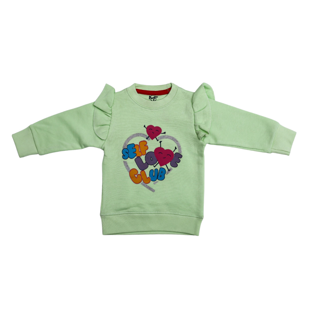 G00019┃GIRLS WINTER STYLISH  SWEATSHIRT