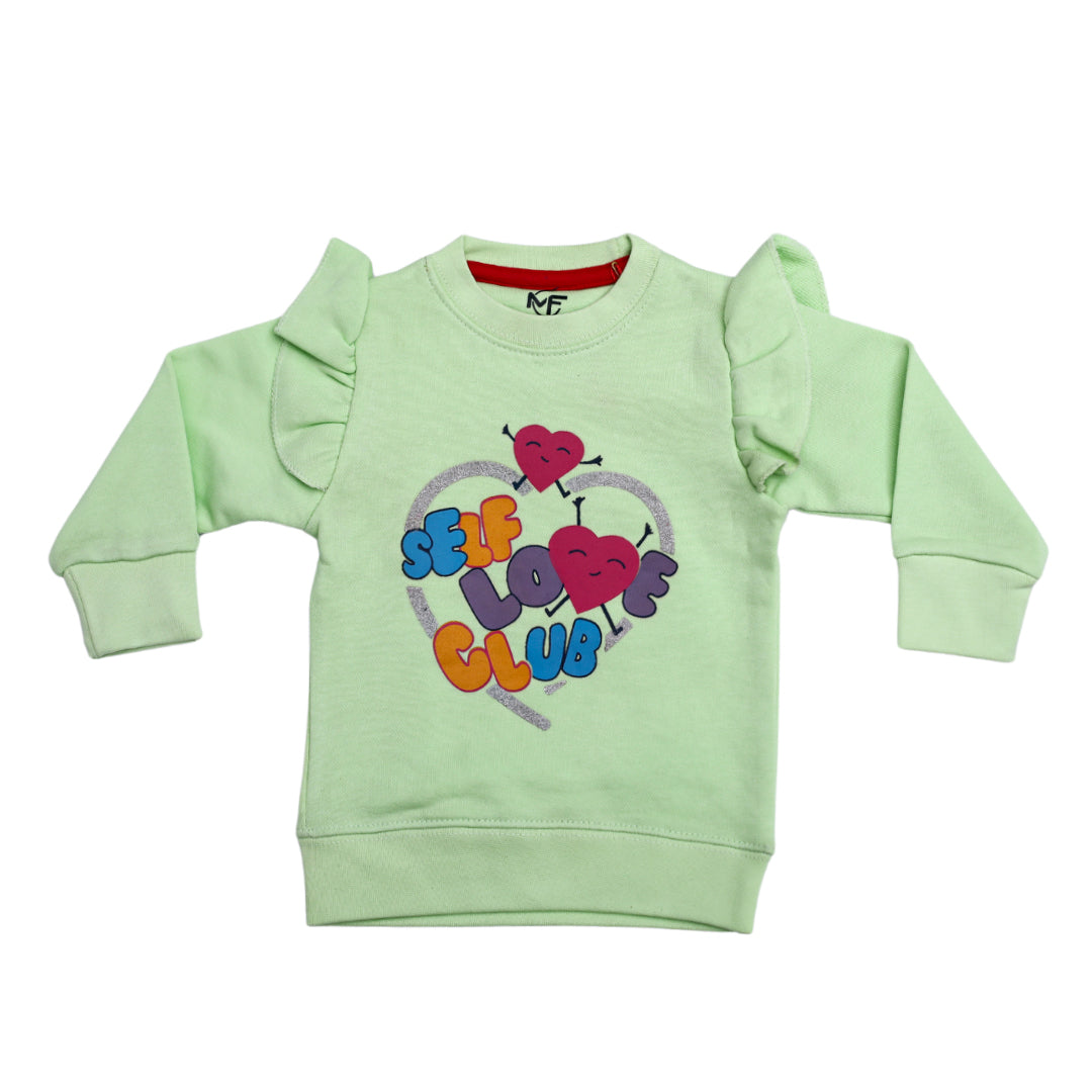 G00019┃GIRLS WINTER STYLISH  SWEATSHIRT